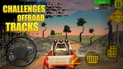 Mountain Drive Pickup Driving Sim 3D Screenshots