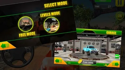 Mountain Drive Pickup Driving Sim 3D Screenshots