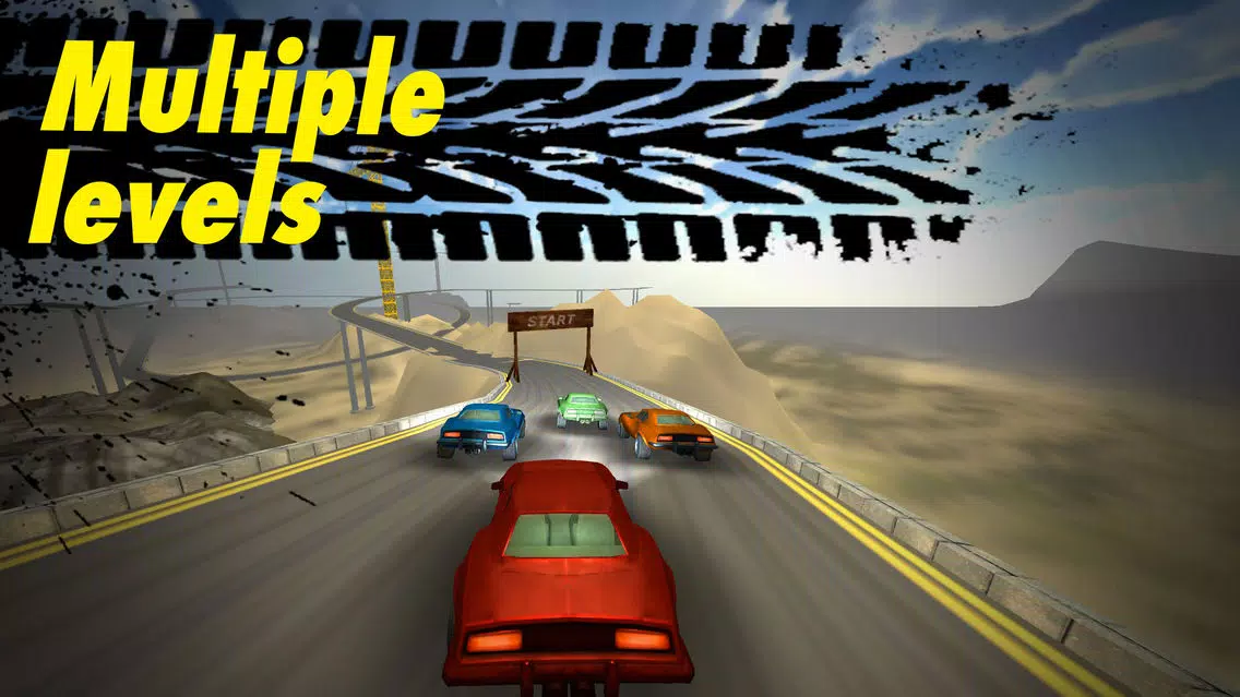 Ảnh chụp màn hình của Crazy Car Stunts Sim 3D
