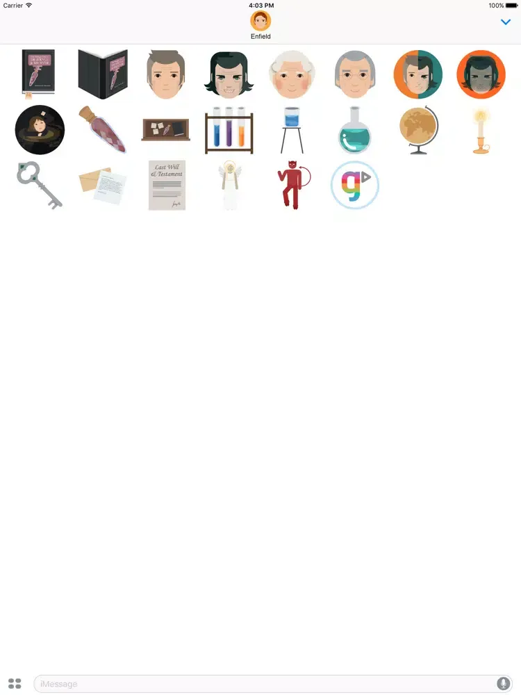 GCSEPod Stickers: Jekyll & Hyde iPad 应用截图