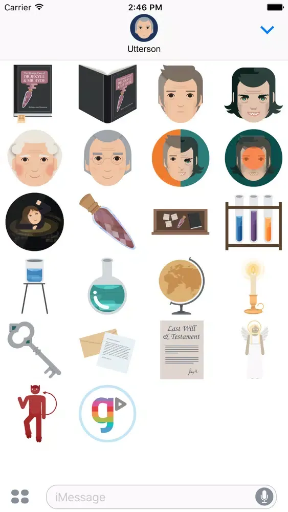 GCSEPod Stickers: Jekyll & Hyde应用截图