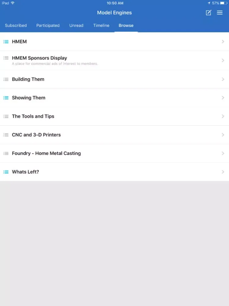 Screenshot di Home Model Engine Machinist iPad 