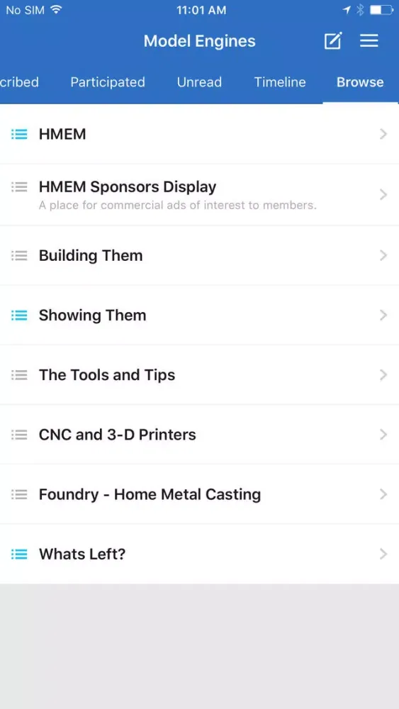 Screenshot di Home Model Engine Machinist