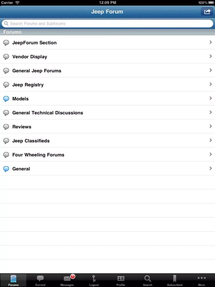 JeepForum.com - Jeep Discussions iPad  Ekran Görüntüleri