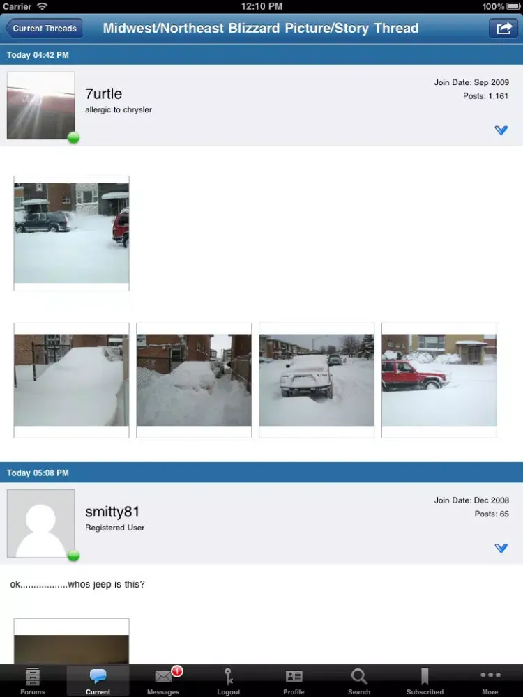 JeepForum.com - Jeep Discussions iPad  Ekran Görüntüleri