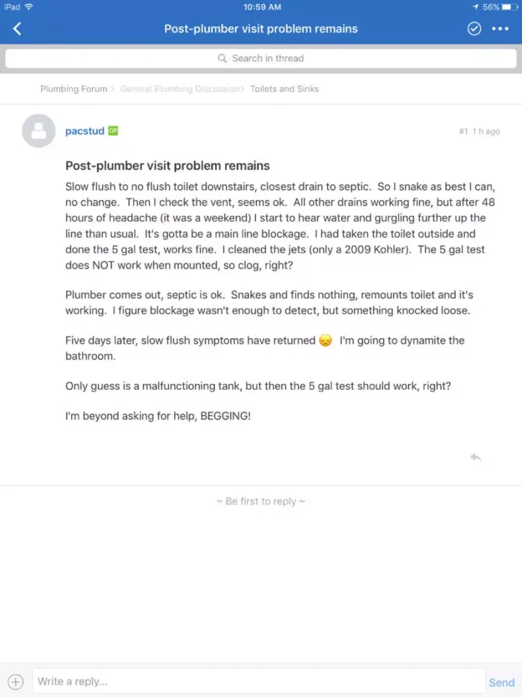 تصاویر Plumbing Forum iPad 