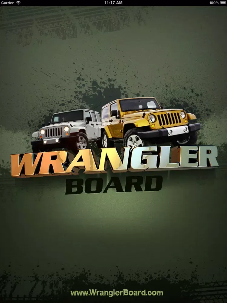 Jeep Wrangler Forum WranglerBoard iPad 应用截图