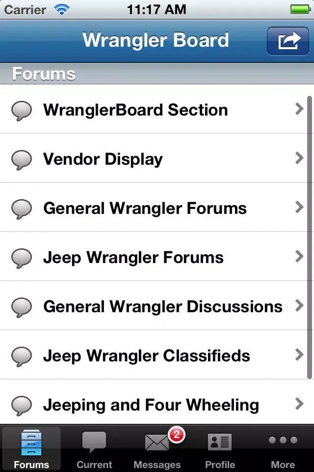 Jeep Wrangler Forum WranglerBoard应用截图