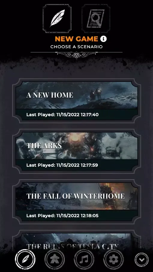 Frostpunk: TBG Companion App Ekran Görüntüleri