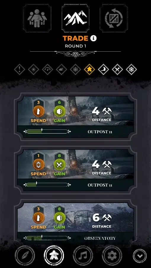 Frostpunk: TBG Companion App Ekran Görüntüleri