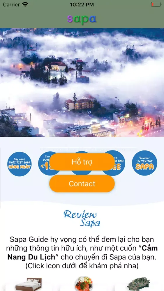 Sapa Tour Guide应用截图