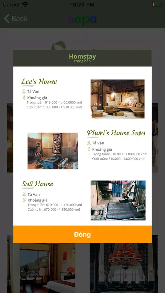 Sapa Tour Guide应用截图
