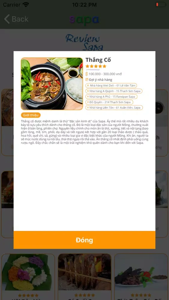 Sapa Tour Guide应用截图