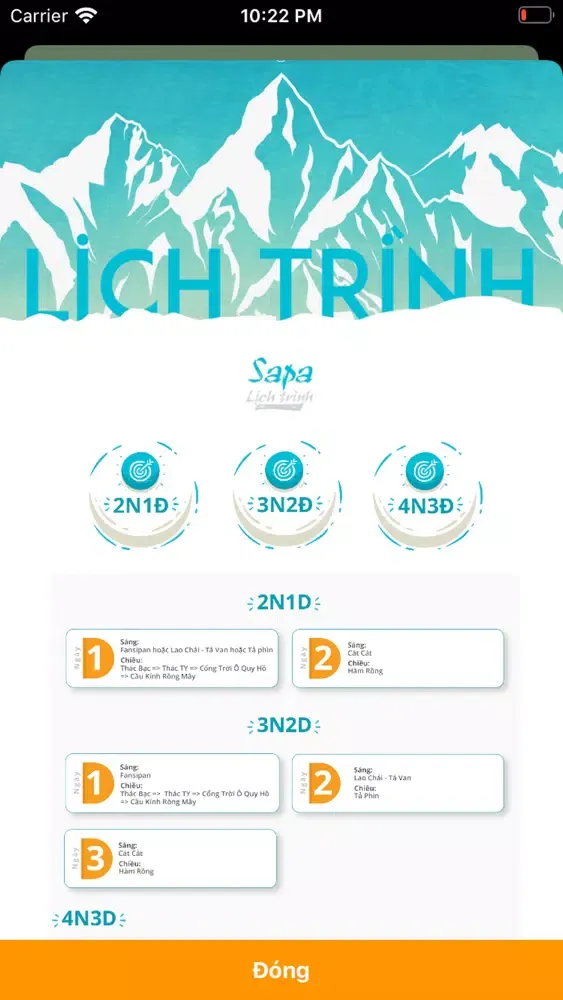 Sapa Tour Guide应用截图