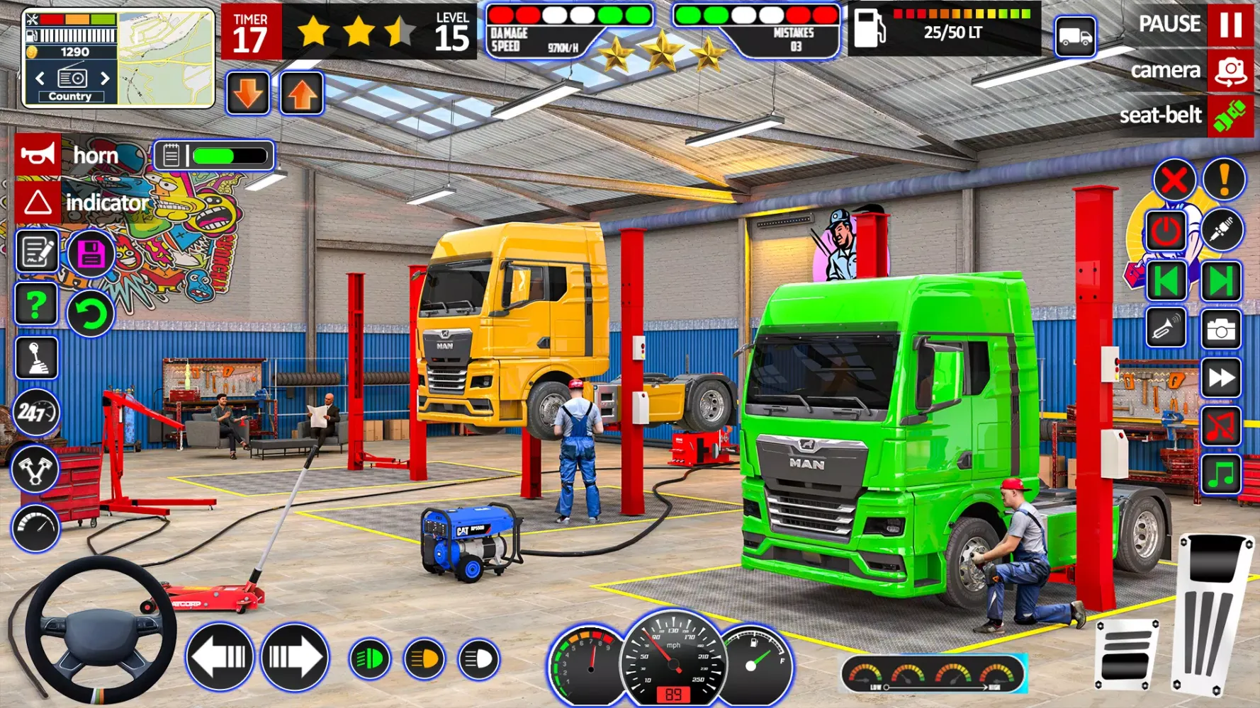Capturas de tela do Real Truck Driving Truck Game