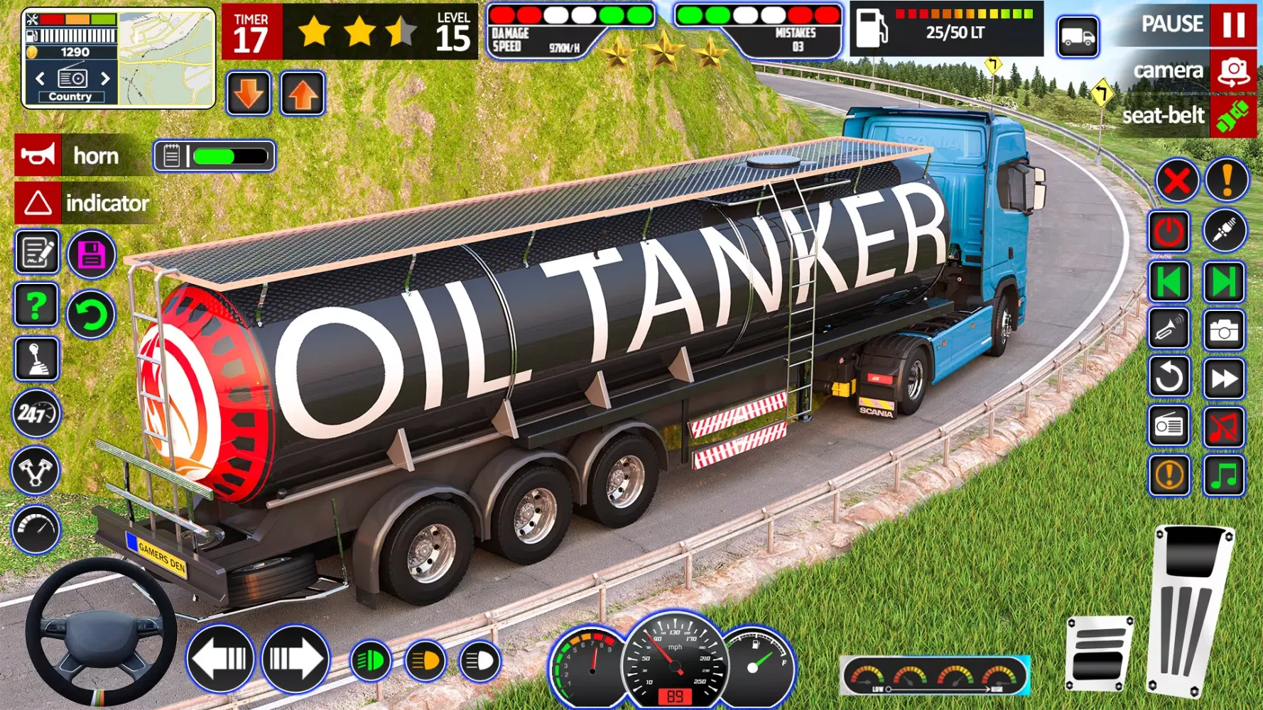 Capturas de tela do Real Truck Driving Truck Game