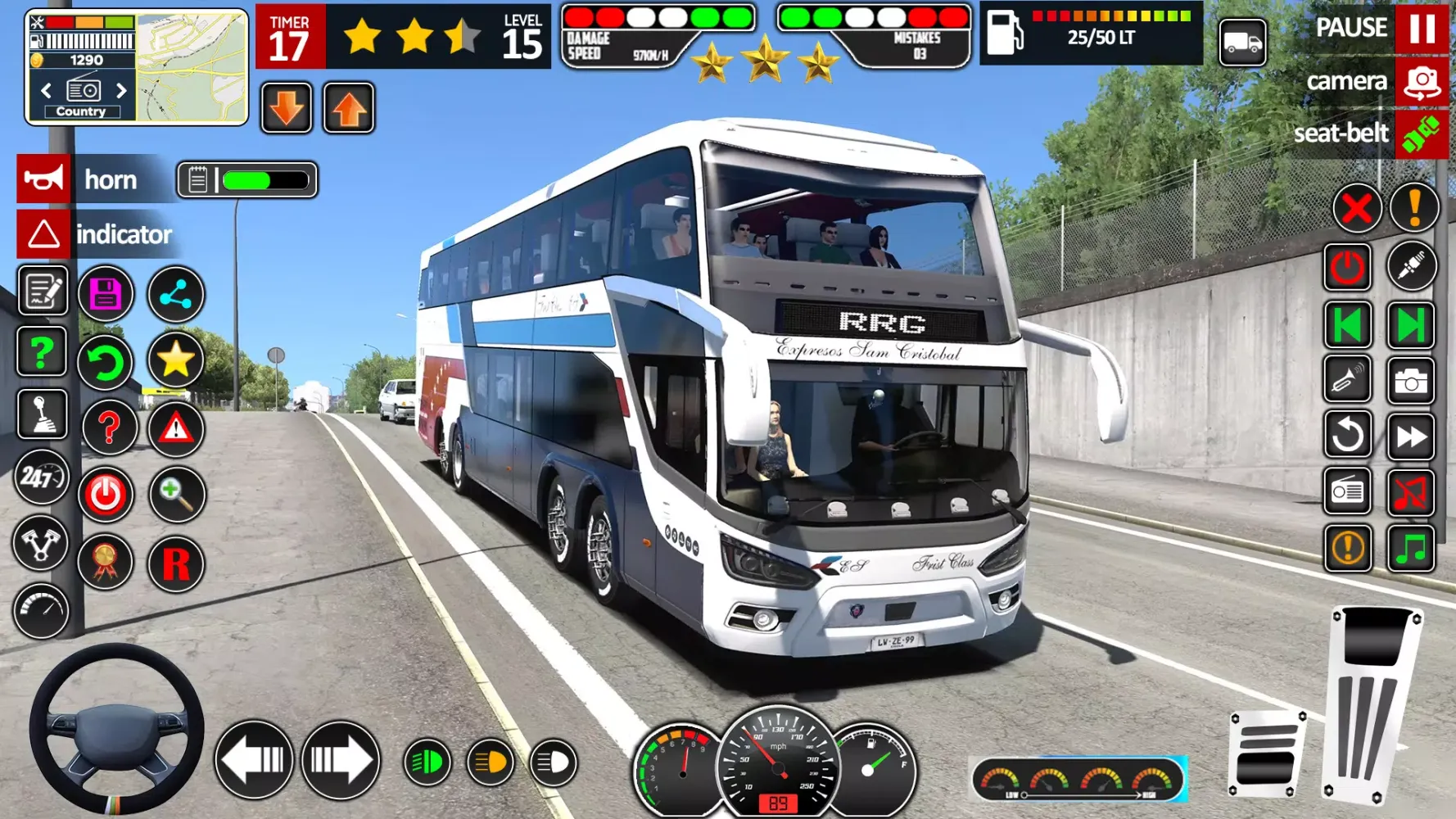 US Bus Driving Game Bus Sim スクリーンショット