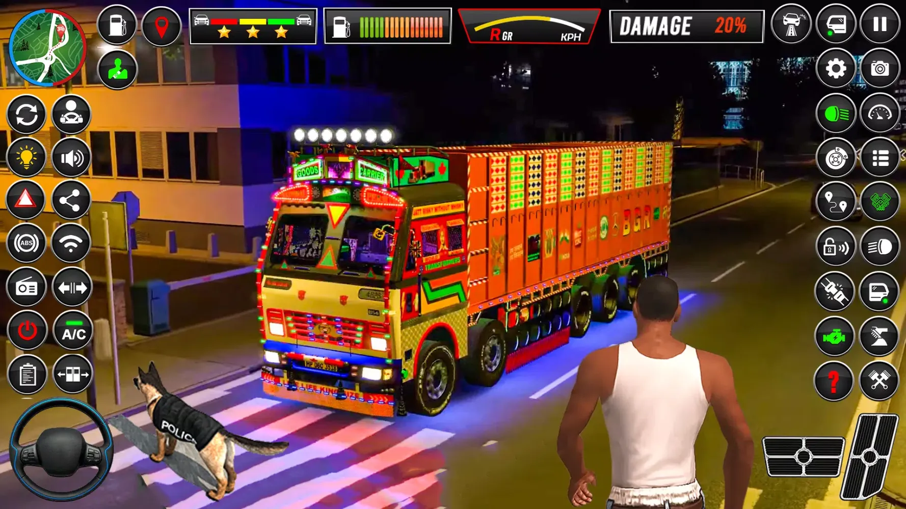Captures d'écran de Indian Truck Game Truck Sim
