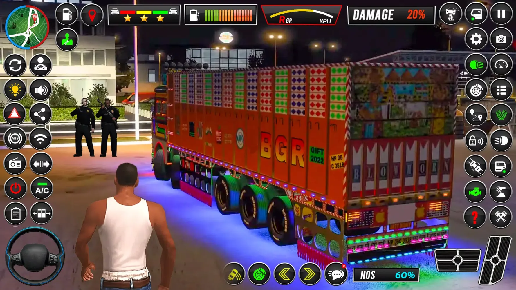 Captures d'écran de Indian Truck Game Truck Sim