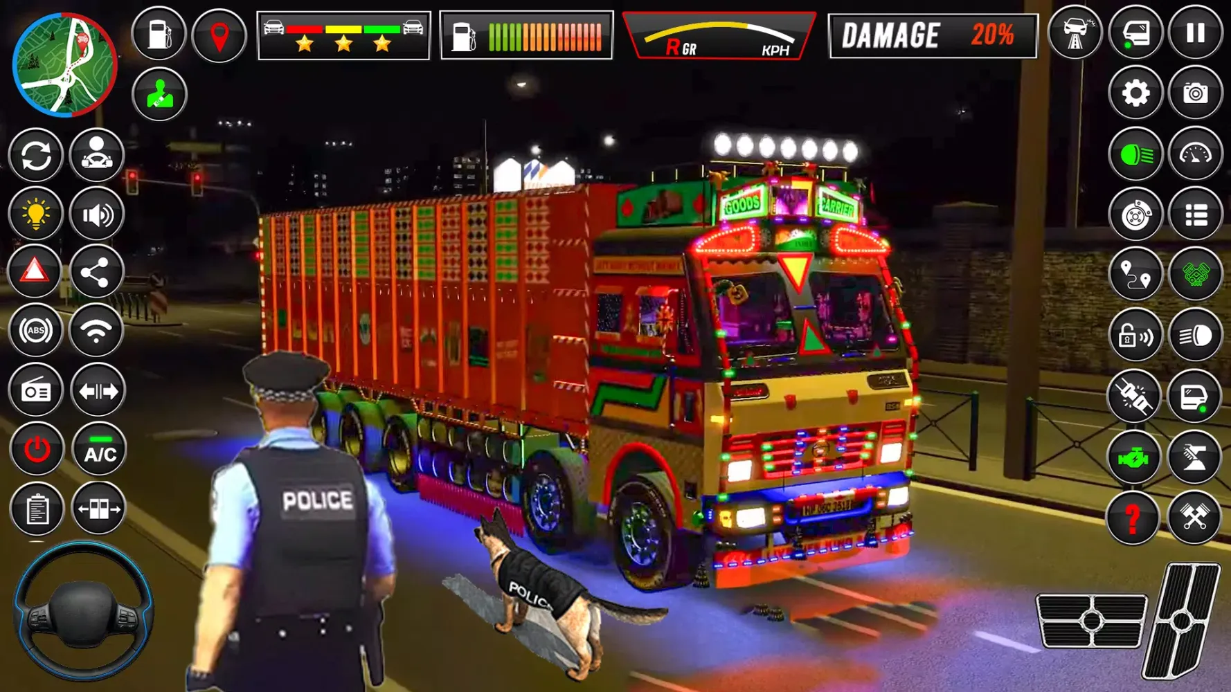 Captures d'écran de Indian Truck Game Truck Sim
