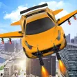 Flying Car War Simulator: Robot Driving Games