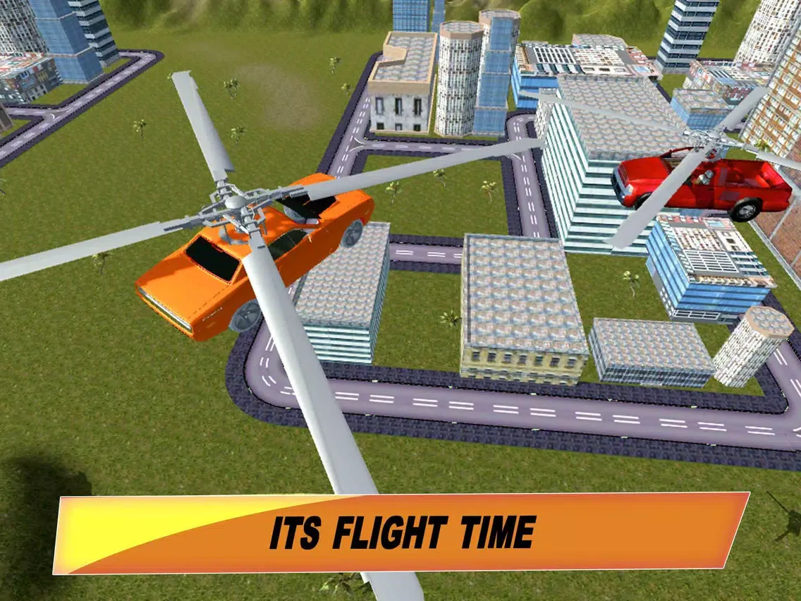 Flying Car War Simulator: Robot Driving Games iPad 应用截图