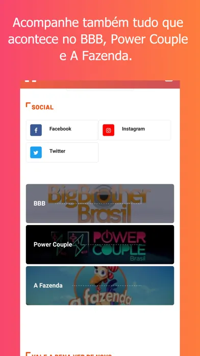 Fofocando Blog应用截图