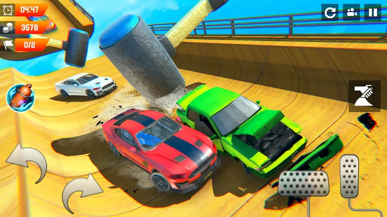 Mega Ramp Car Stunt Driver Free Jumping Ramps Screenshots