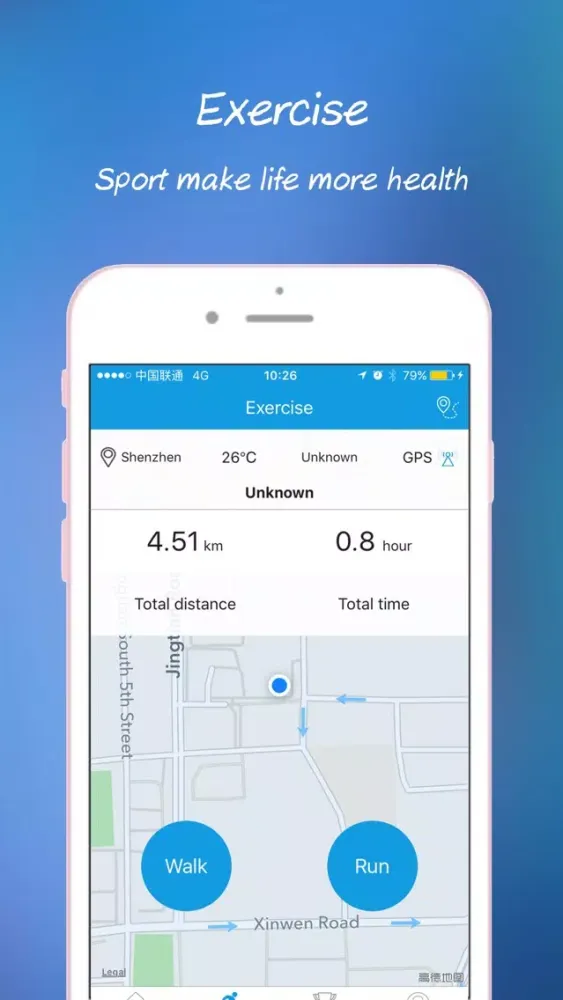 HealthTrack—Watch your body everytime应用截图