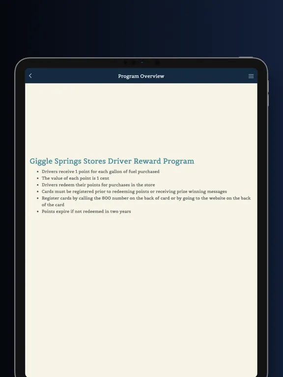 صور Giggle Springs Rewards iPad 