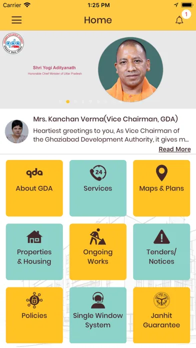 Zrzuty ekranu GDA Ghaziabad
