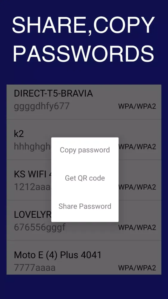 WiFi Password Show [ROOT] 스크린샷