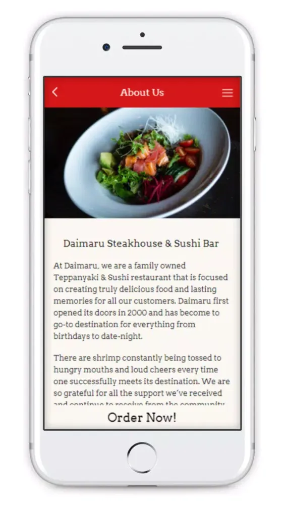 Daimaru Steakhouse & Sushi Bar应用截图
