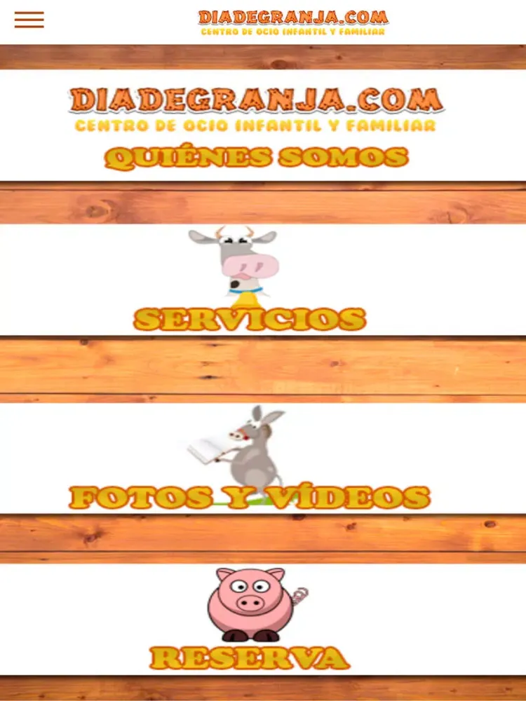 Ảnh chụp màn hình của Diadegranja iPad 