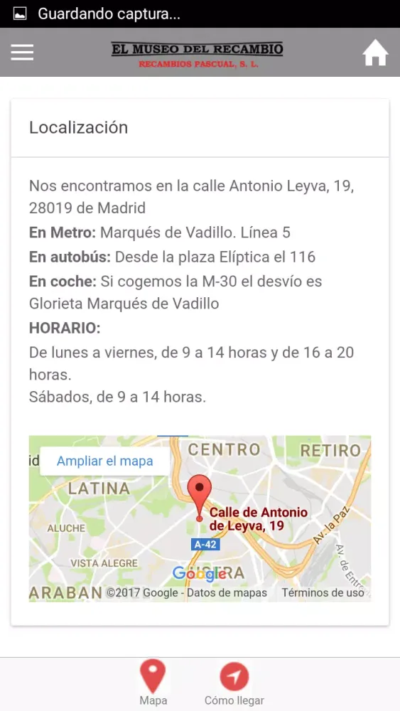 Captures d'écran de El Museo del Recambio