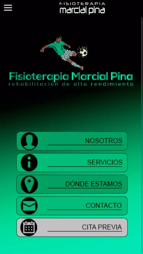 Screenshot di Fisioterapia Marcial Pina