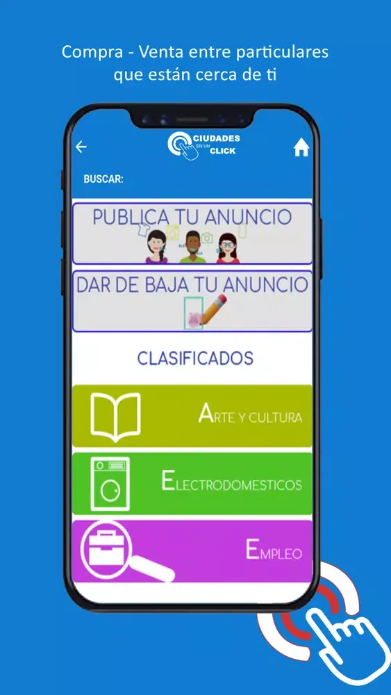 Ảnh chụp màn hình của Gandia en un Click