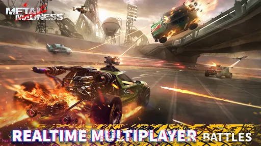 تصاویر METAL MADNESS PvP: Car Shooter