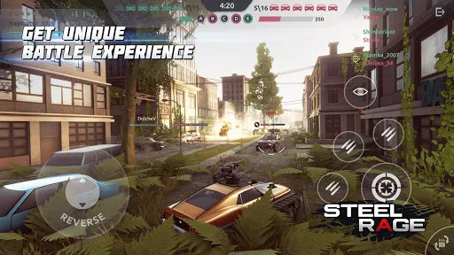 Steel Rage: Mech Cars PvP War應用截圖