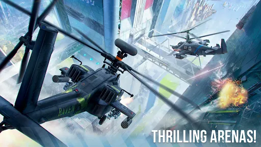 Screenshot di Modern War Choppers: Shooter