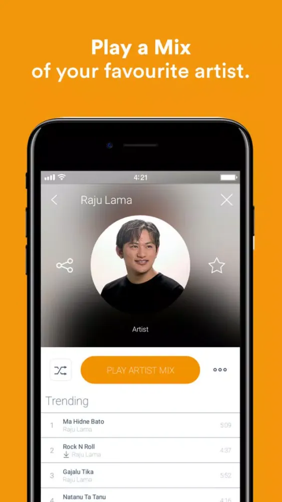 Zrzuty ekranu Geet Music