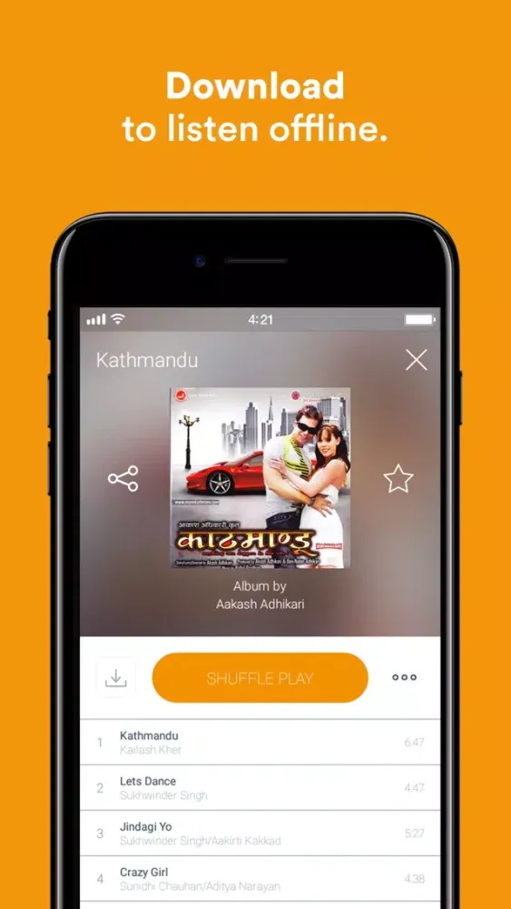 Zrzuty ekranu Geet Music