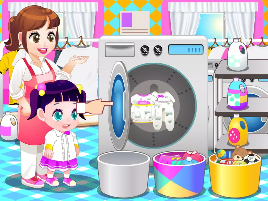 Capturas de pantalla de Children Laundry iPad 
