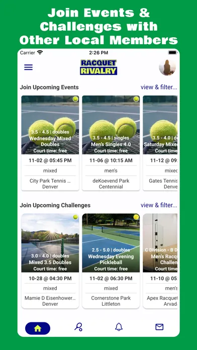 Скриншоты Racquet Rivalry: Meet & Rally!