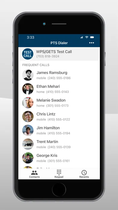 Capturas de pantalla de PTS Dialer