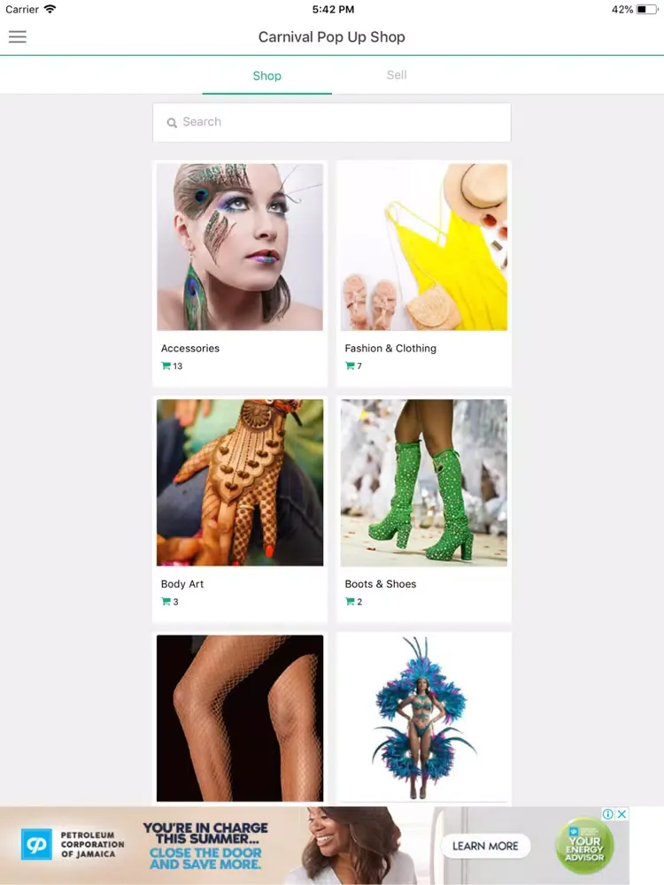 Capturas de pantalla de Carnival Pop Up Shop iPad 