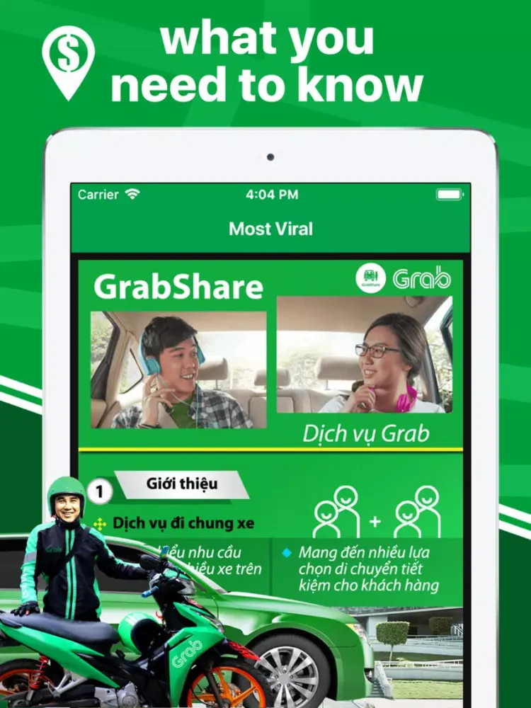 Captures d'écran de GDriver: grabtaxi Driver iPad 