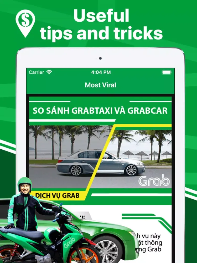 Captures d'écran de GDriver: grabtaxi Driver iPad 