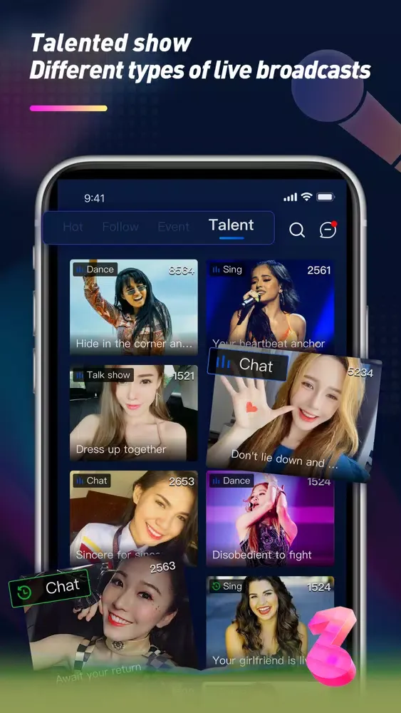Скриншоты Go x Live - sports&Talent show