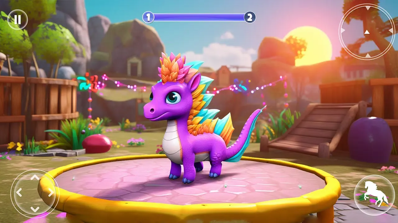 Magical Unicorn Pony Run Games Screenshots